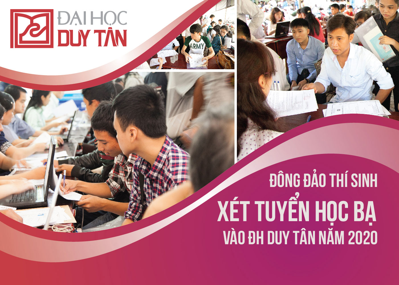 Đông đảo thí sinh xét tuyển học bạ vào ĐH Duy Tân năm 2020 - Ảnh 1