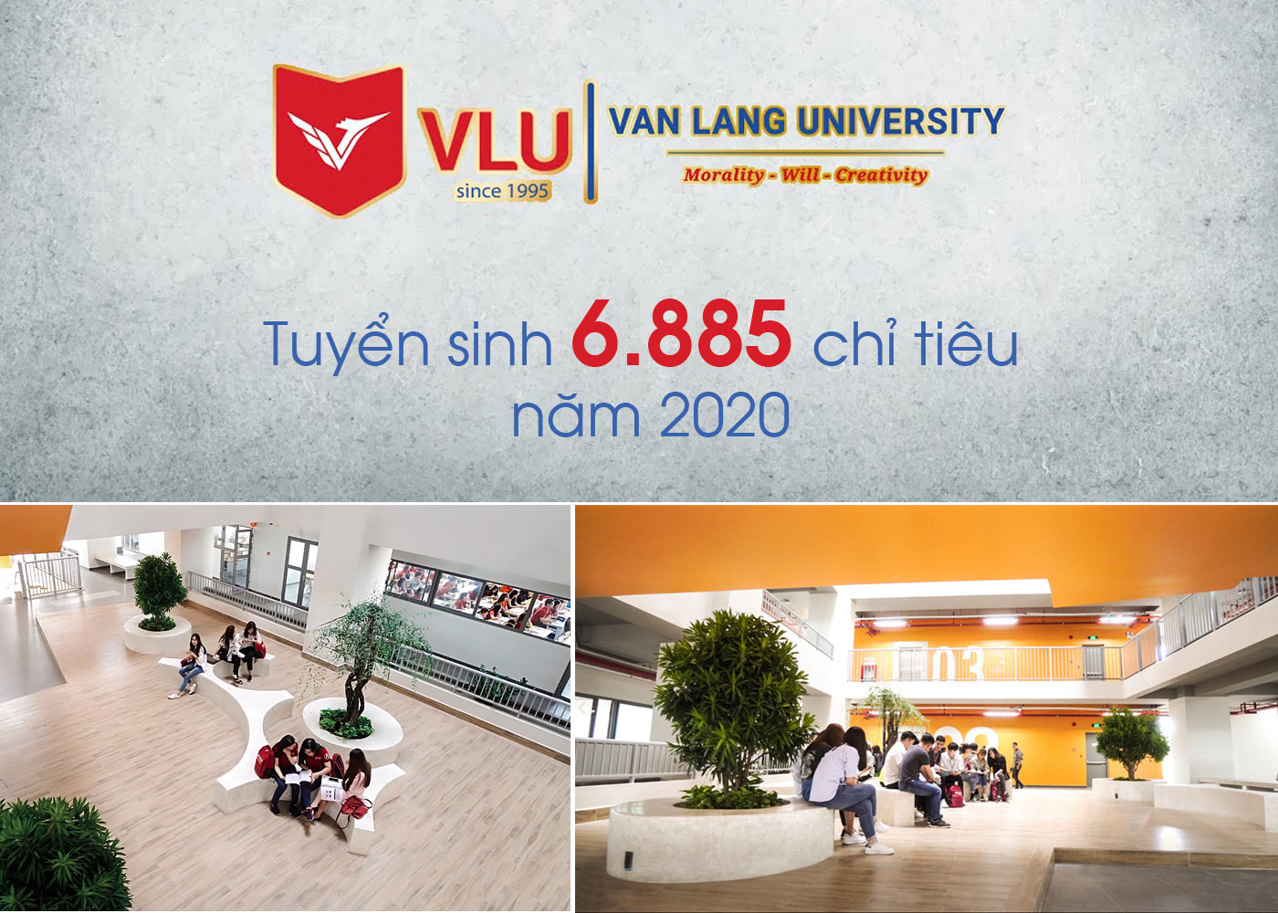 Trường ĐH Văn Lang tuyển sinh 6.885 chỉ tiêu năm 2020 - Ảnh 1