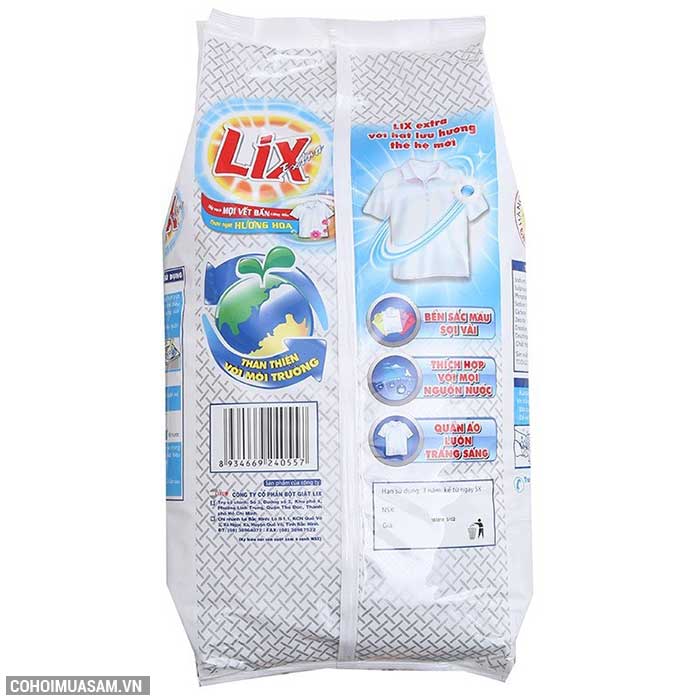 Bột giặt Lix Extra hương hoa 6Kg khuyến mãi 115.000đ - Ảnh 3