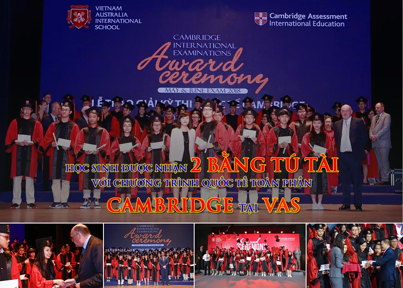 Học sinh được nhận 2 bằng tú tài với chương trình quốc tế toàn phần Cambridge tại VAS - Ảnh 1