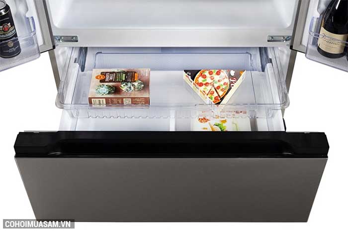 Xả kho tủ lạnh Side by Side KAFF KF-BCD523W dung tích 523L giá KM 25.850.000đ - Ảnh 4