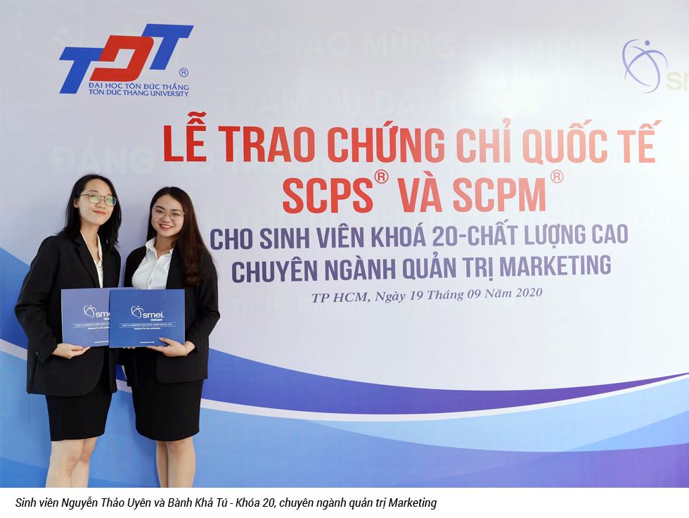SMEI Việt Nam trao chứng chỉ cho sinh viên Đại học Tôn Đức Thắng - Ảnh 4