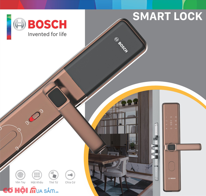 Siêu khuyến mãi khóa điện tử Bosch ID30B - Ảnh 3