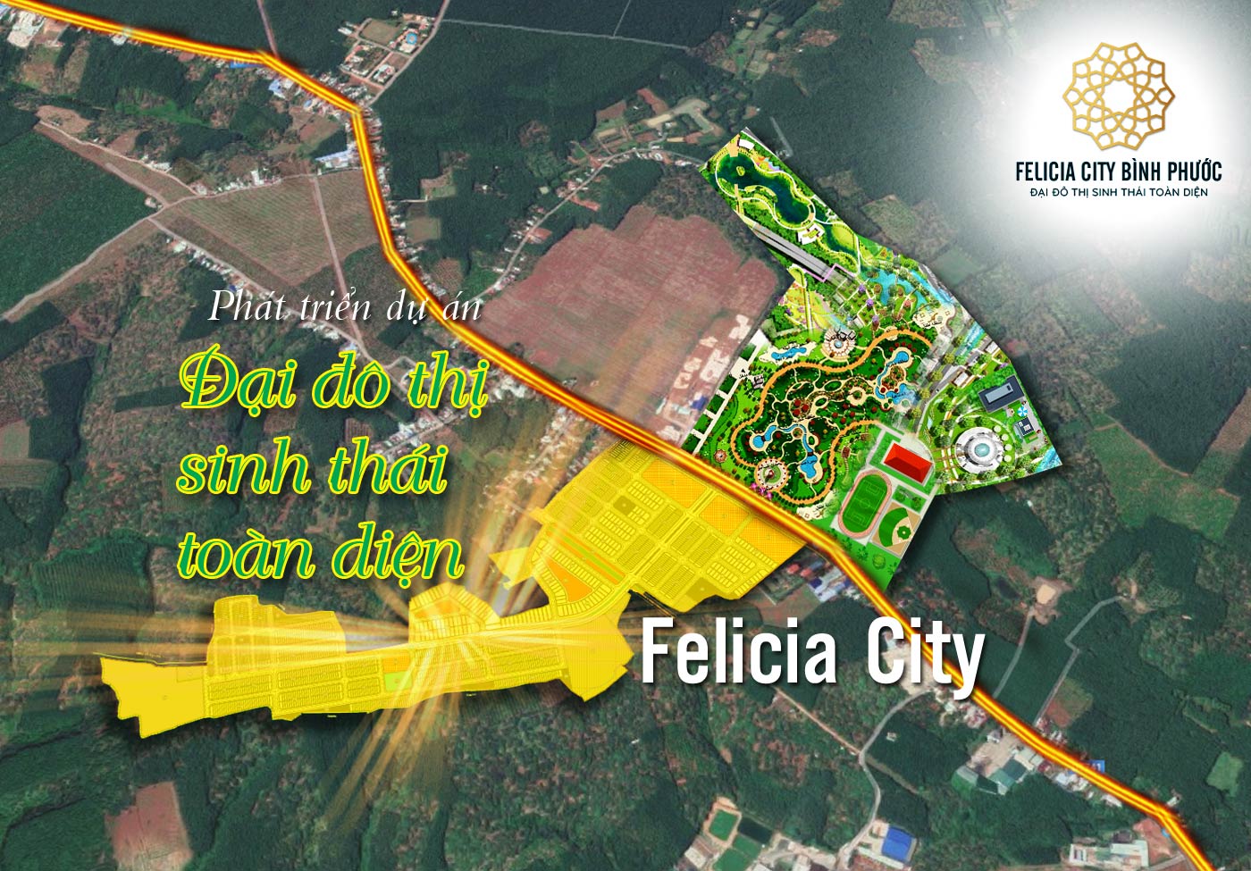 Phát triển dự án Đại đô thị sinh thái toàn diện Felicia City - Ảnh 1
