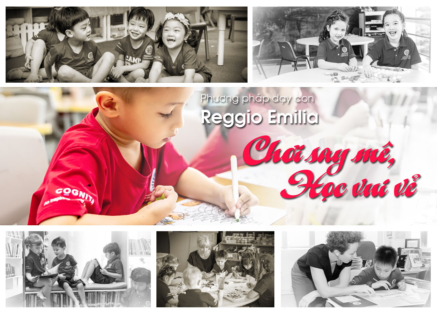 Phương pháp dạy con Reggio Emilia - chơi say mê, học vui vẻ - Ảnh 1