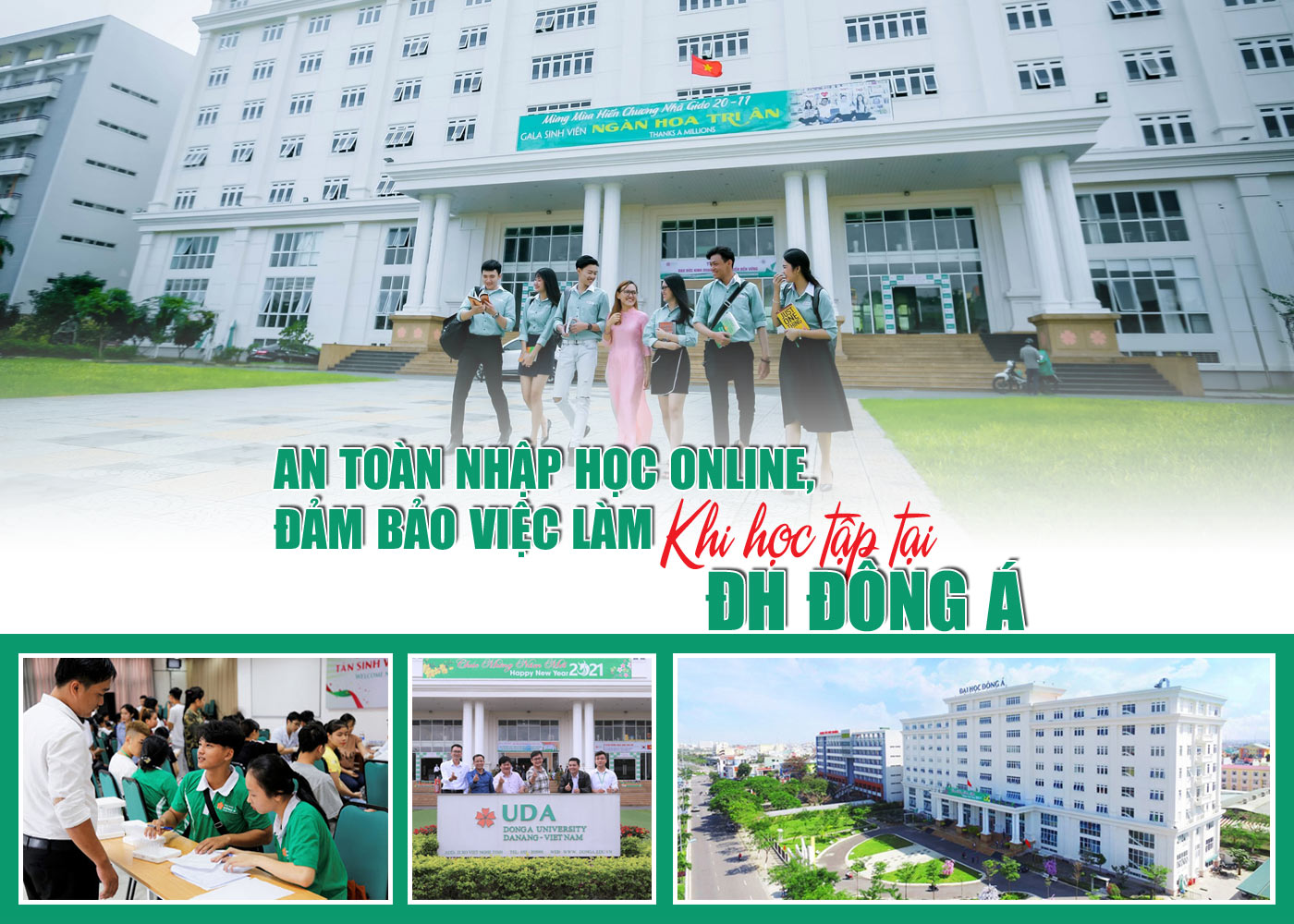 An toàn nhập học online, đảm bảo việc làm khi học tập tại ĐH Đông Á - Ảnh 1