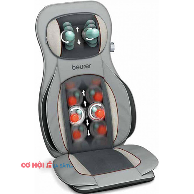 Đệm massage 3D hồng ngoại 3-in-1 Beurer MG320 - Ảnh 3