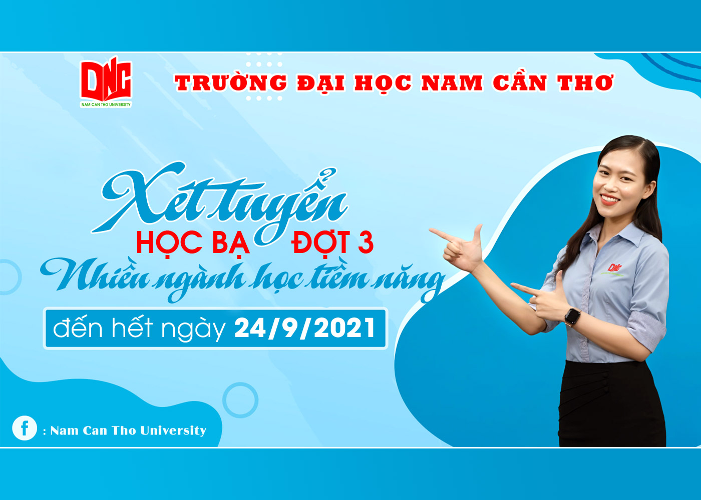 DNC xét tuyển học bạ đợt 3 - Nhiều ngành học tiềm năng - Ảnh 1