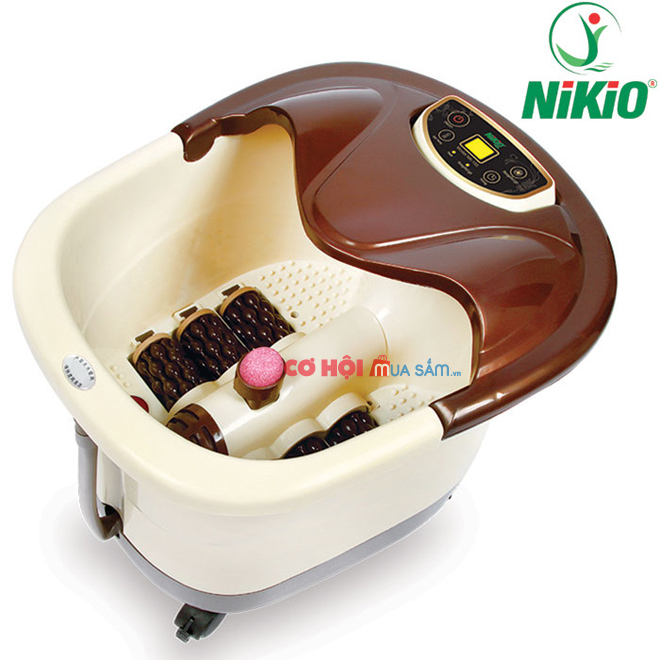 Bồn ngâm chân massage Nikio NK-195 giúp cải thiện giấc ngủ - Ảnh 1