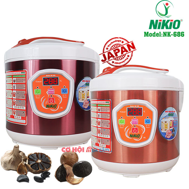 Máy làm tỏi đen tùy chỉnh Nikio NK-686 - Ảnh 1