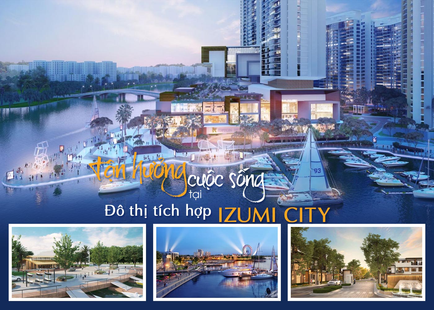 Tận hưởng cuộc sống tại đô thị tích hợp Izumi City - Ảnh 1