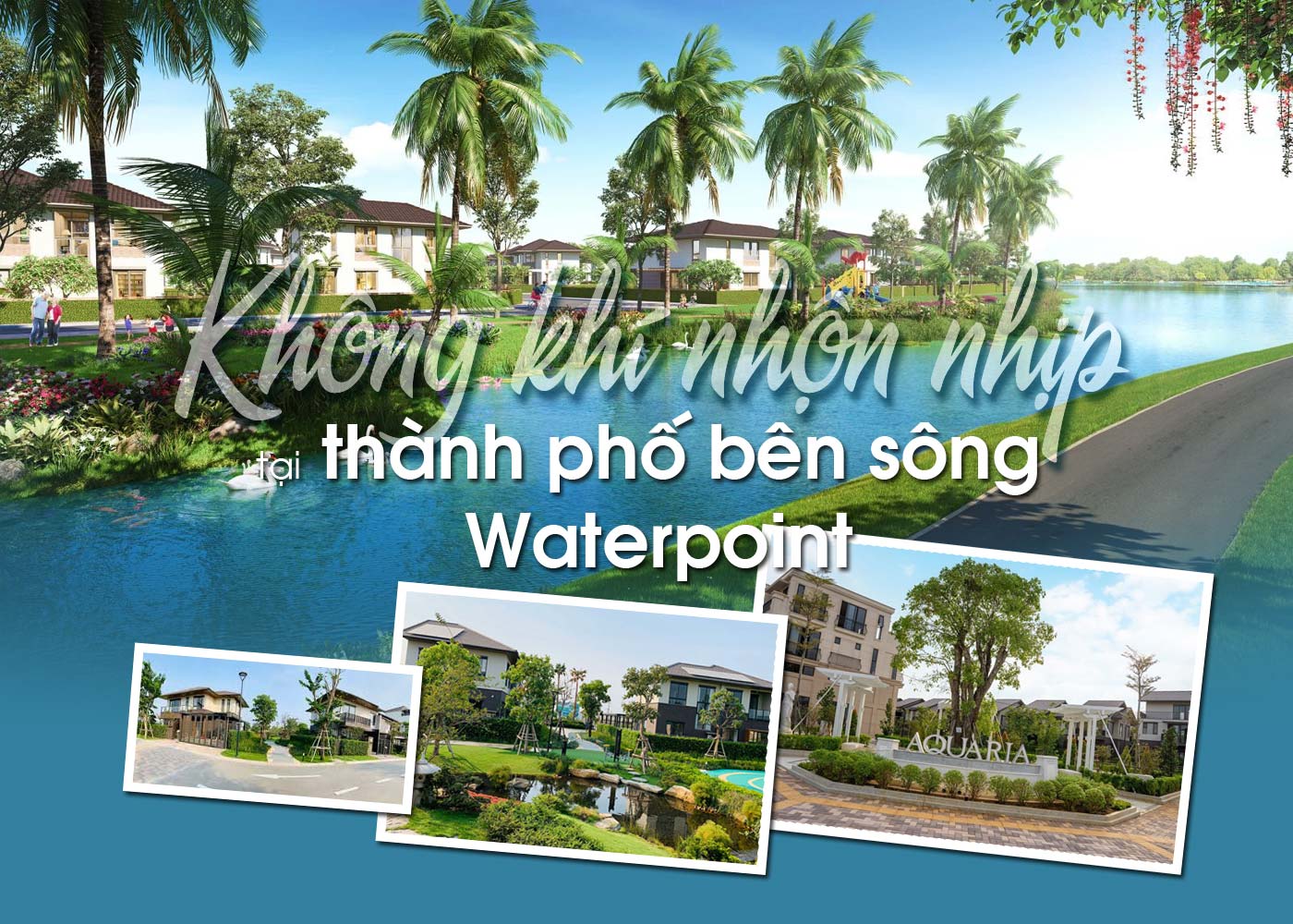 Không khí nhộn nhịp tại thành phố bên sông Waterpoint - Ảnh 1