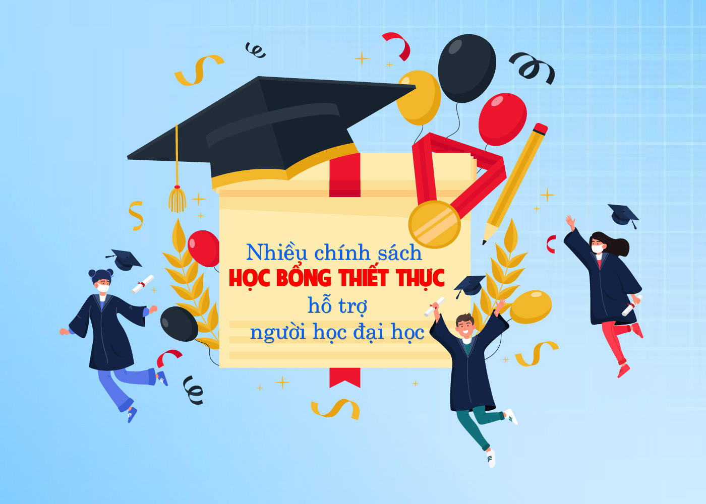 Nhiều chính sách học bổng thiết thực hỗ trợ người học đại học - Ảnh 1