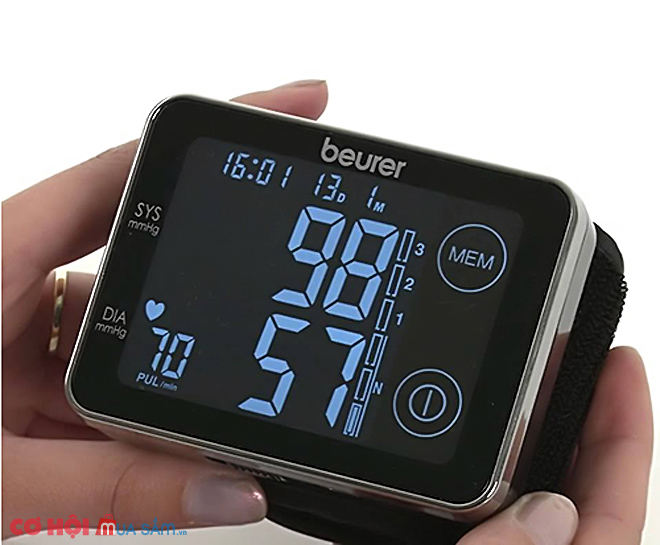 Máy đo huyết áp cổ tay Beurer BC58 - Ảnh 2