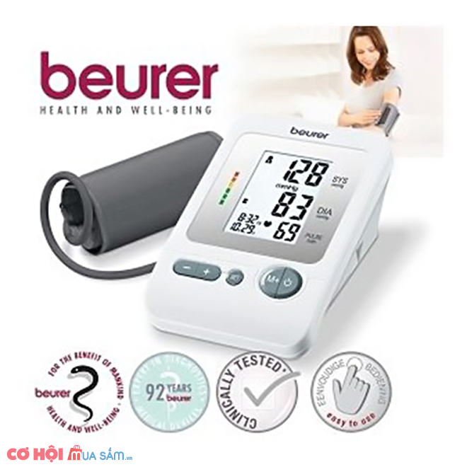 Máy đo huyết áp bắp tay Beurer BM26 - Ảnh 2