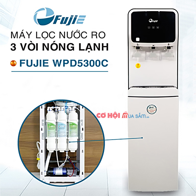 Máy lọc nước RO FujiE WPD5300C - Ảnh 1