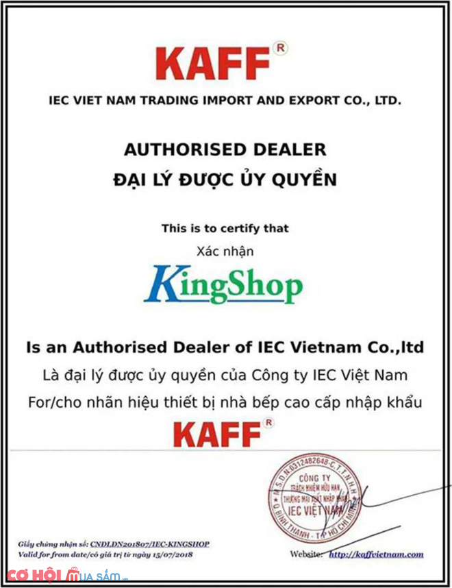 Bếp ba điện từ hồng ngoại Kaff KF- IH6003IC - Ảnh 4