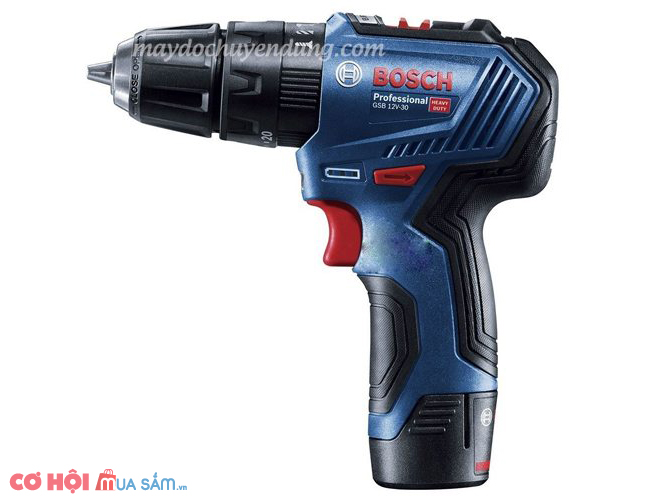 Máy khoan pin Bosch GSB 12V-30 - Ảnh 2 Máy khoan pin Bosch GSB 12V-30 - Ảnh 2