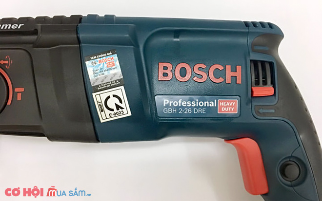 Máy khoan búa Bosch GBH 2-26 DRE 800W đa năng - Ảnh 3