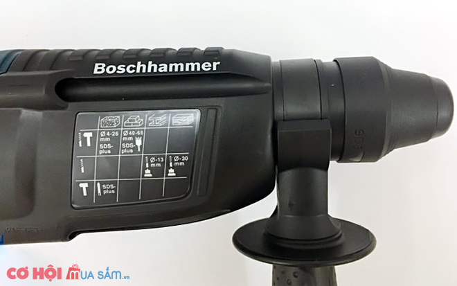 Máy khoan búa Bosch GBH 2-26 DRE 800W đa năng - Ảnh 4