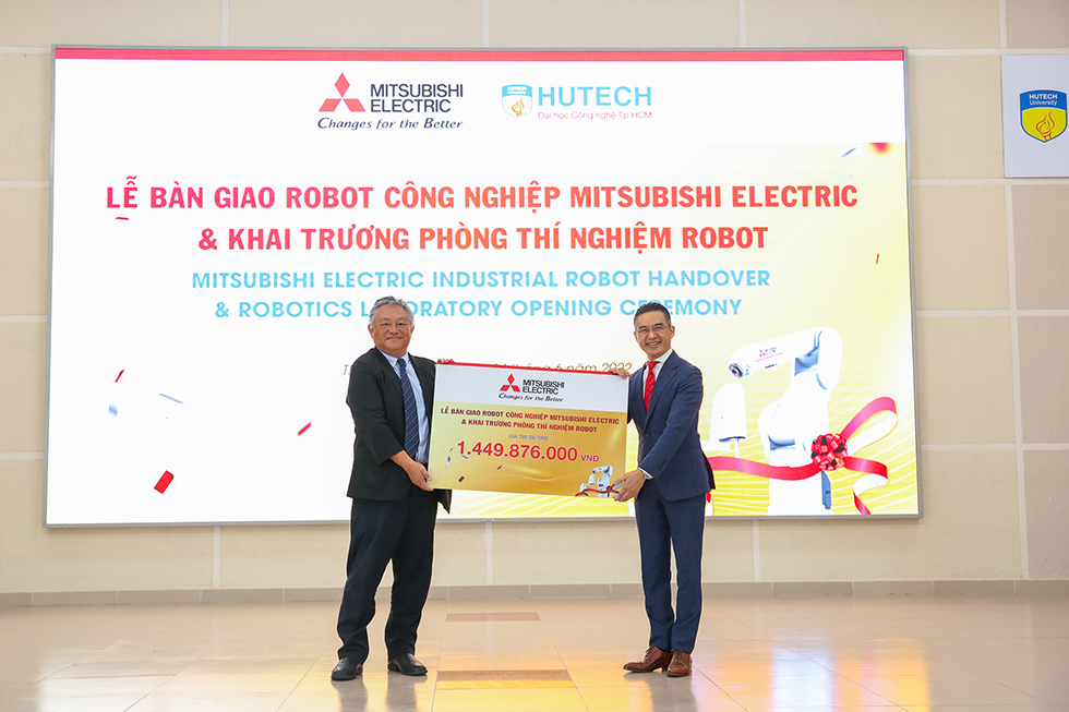 HUTECH khánh thành phòng thí nghiệm AI do Mitsubishi Electric Việt Nam tài trợ - Ảnh 2