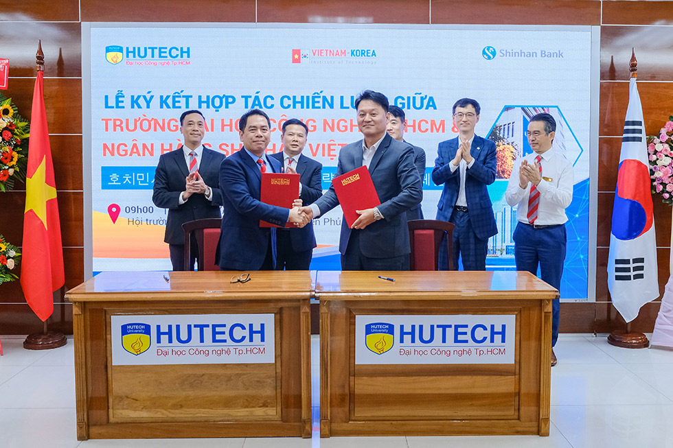 HUTECH hợp tác chiến lược cùng Ngân hàng Shinhan Việt Nam - Ảnh 2