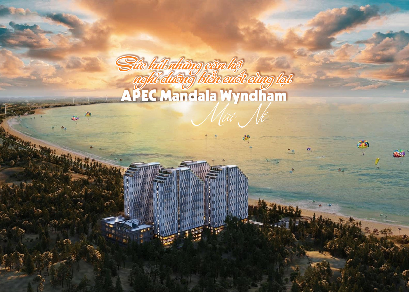 Sức hút những căn hộ nghỉ dưỡng biển cuối cùng tại APEC Mandala Wyndham Mũi Né - Ảnh 1