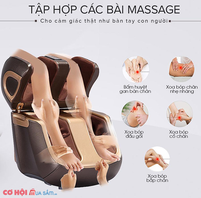 Máy massage chân thông minh 4D OKACHI JP-988 Plus chính hãng - Ảnh 3