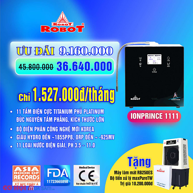 Chỉ 858.000đ/tháng sở hữu ngay máy lọc nước điện giải thông minh - Ảnh 4 Chỉ 858.000đ/tháng sở hữu ngay máy lọc nước điện giải thông minh - Ảnh 4