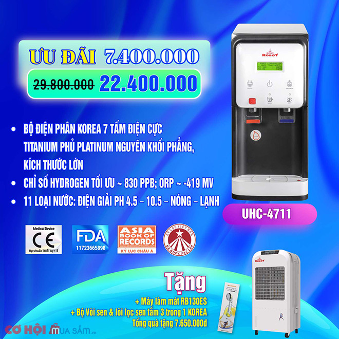 Nhân ngày Doanh nhân Việt Nam, mua máy lọc nước điện giải iON kiềm thông minh - Ảnh 4