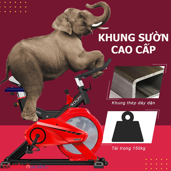 Nhận xét về xe đạp tập Mỹ chính hãng Califit Sport CF-589A - Ảnh 2