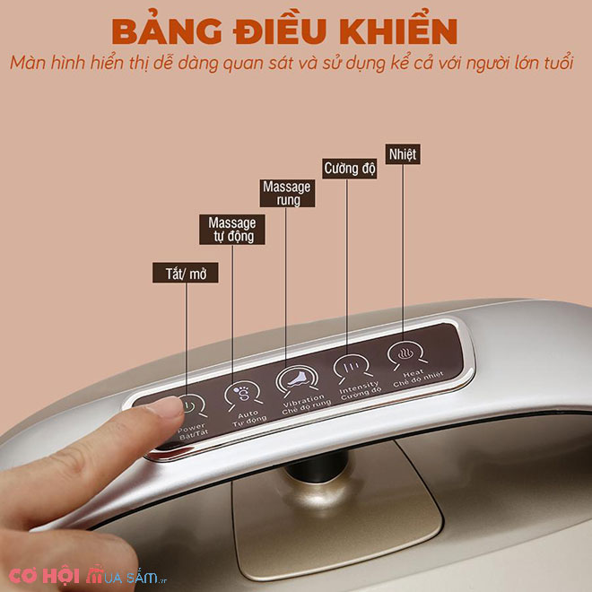 Giới thiệu máy massage chân đa năng chất lượng OKACHI JP-850 - Ảnh 7