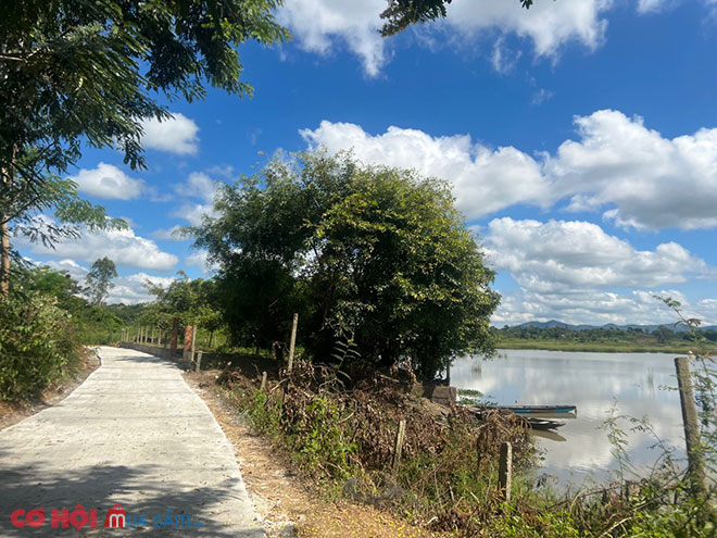 Sang đất view hồ 2 mặt tiền xã Ea Hu, Cư Kuin, Dak Lak - Ảnh 3