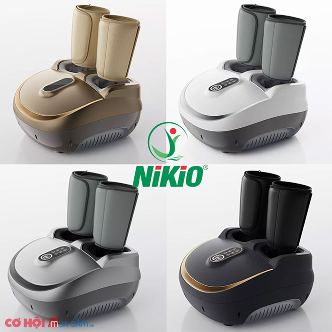 Máy massage chân nén ép trị liệu suy giãn tĩnh mạch Nikio NK-187 - Ảnh 1