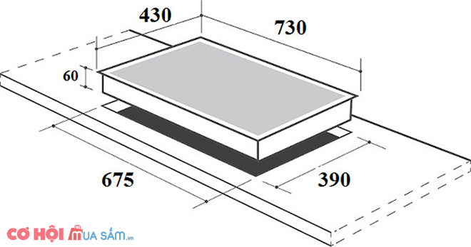 Bếp điện từ đôi Canzy CZ-ML757IH - Ảnh 4