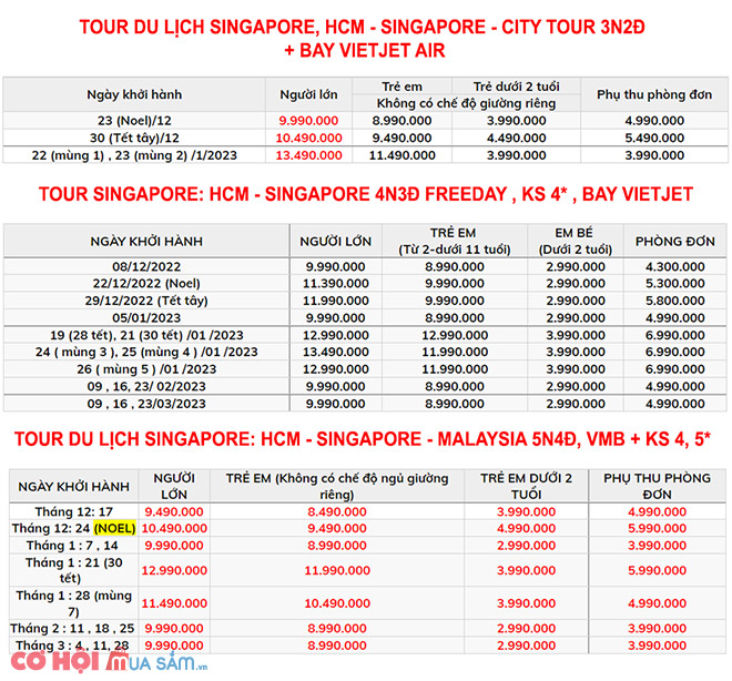 Chùm tour Tết 2023 đi Singapore - Malaysia giá cực ưu đãi - Ảnh 5