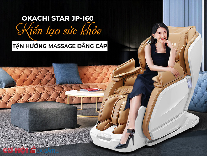 Ghế massage toàn thân OKACHI Star JP-I60 - Ảnh 2