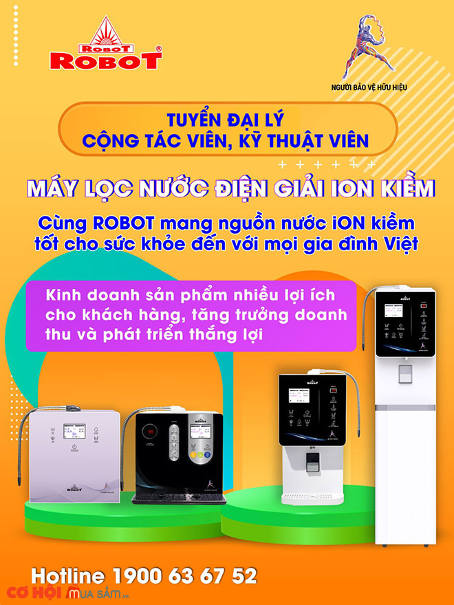 ROBOT tuyển nhà phân phối, đại lý, cộng tác viên kinh doanh, kỹ thuật viên - Ảnh 1