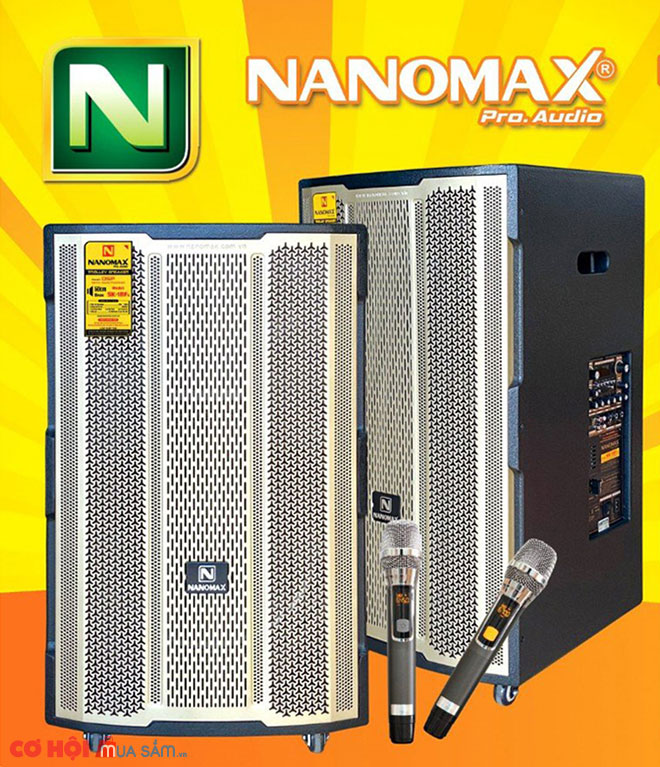 Loa kéo di động Nanomax SK-18F5 - Ảnh 3