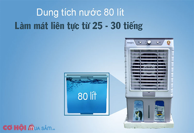 Máy làm mát không khí Kamisu HA-8600 - Ảnh 3