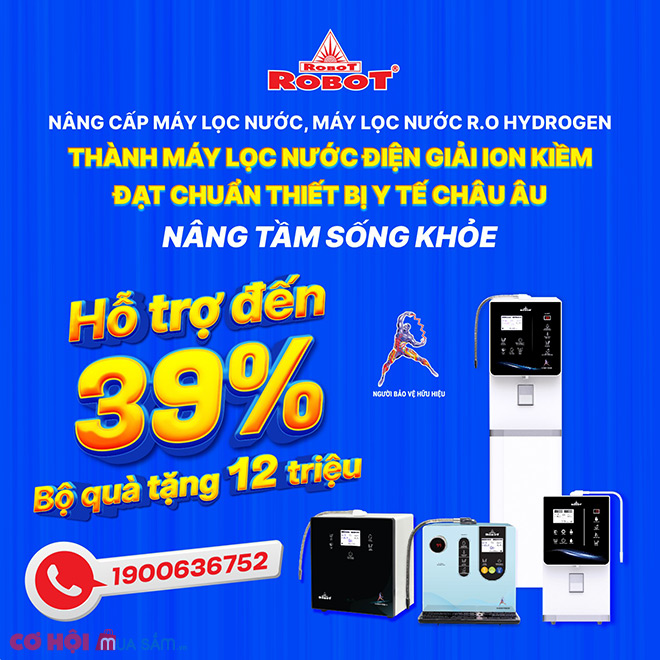 Nâng cấp máy lọc nước, máy lọc nước R.O Hydrogen thành máy lọc nước điện giải iON kiềm - Ảnh 1