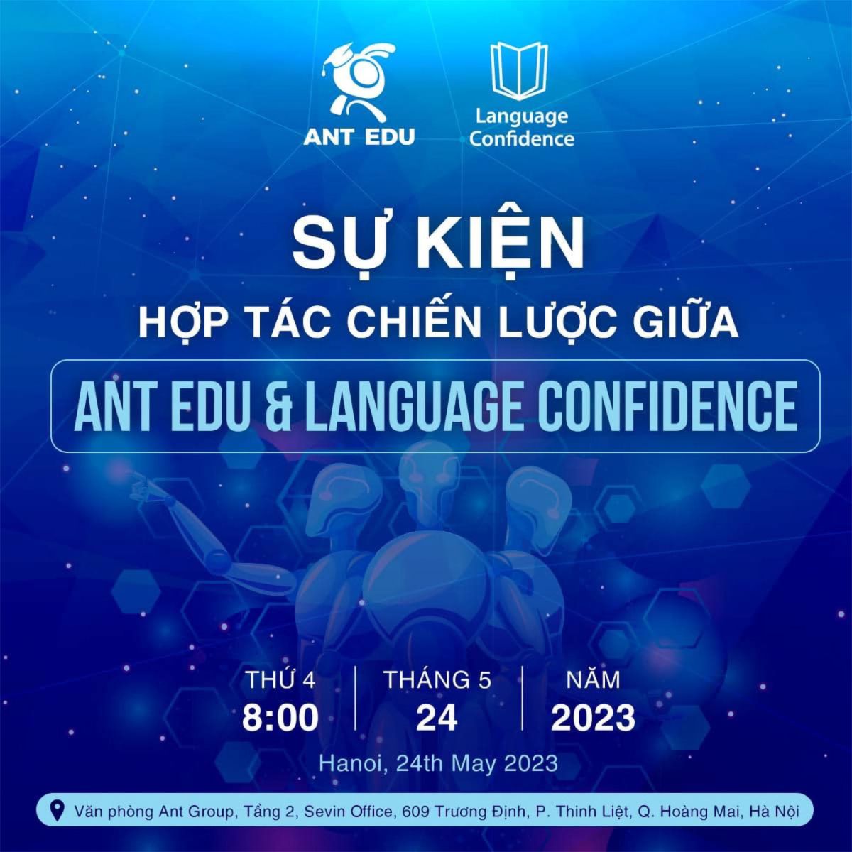 Language Confidence hợp tác với Ant Edu cung cấp giải pháp công nghệ AI giúp nâng cao chất lượng giảng dạy tiếng Anh