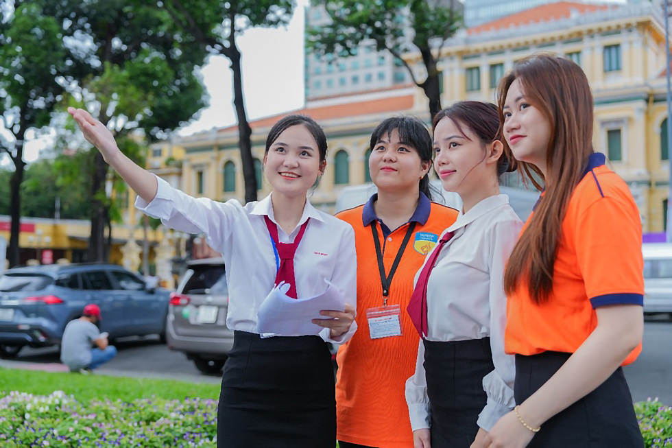Trải nghiệm thú vị của sinh viên Quản trị dịch vụ du lịch và lữ hành HUTECH - ảnh 2