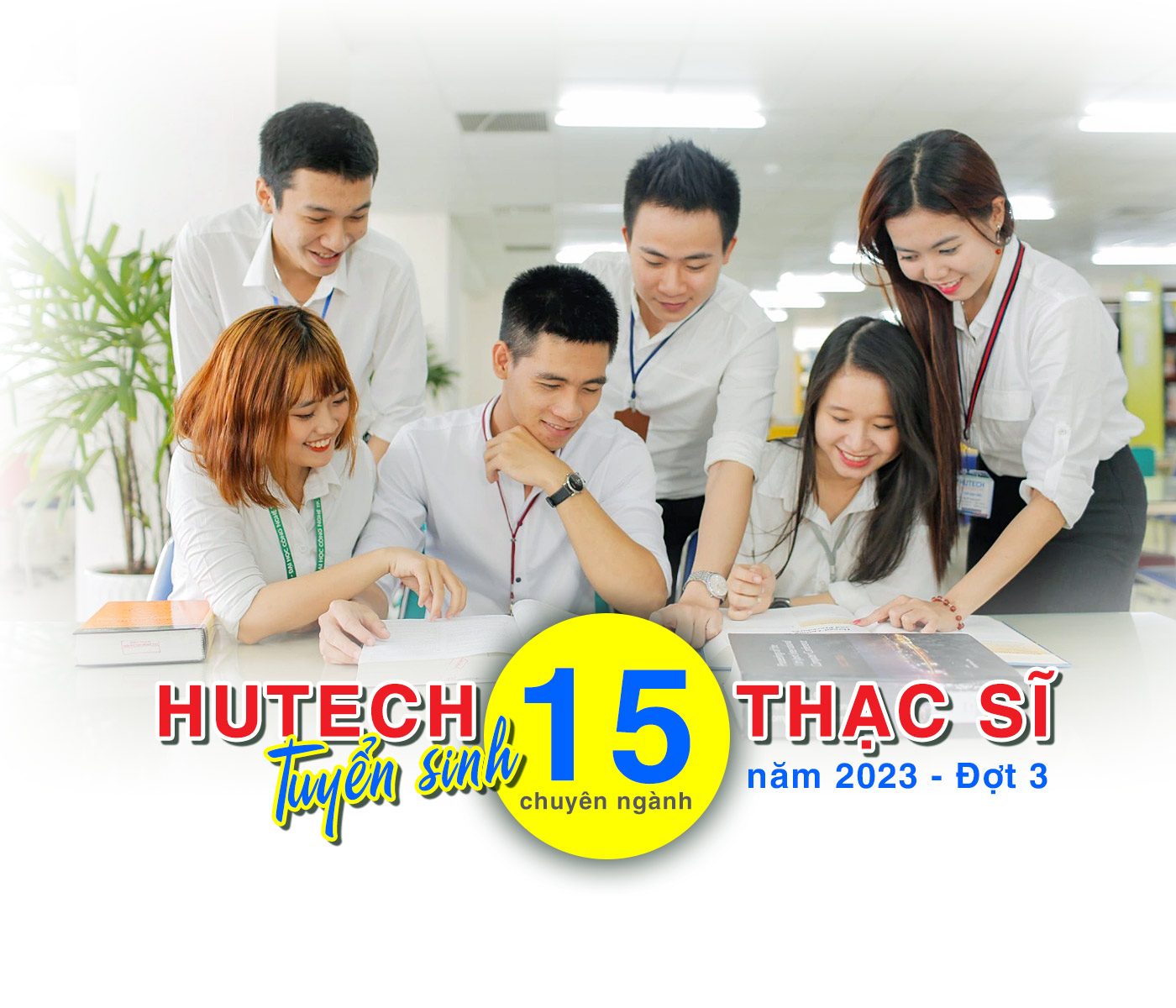 HUTECH tuyển sinh 15 chuyên ngành thạc sĩ năm 2023 - Đợt 3 - ảnh 1