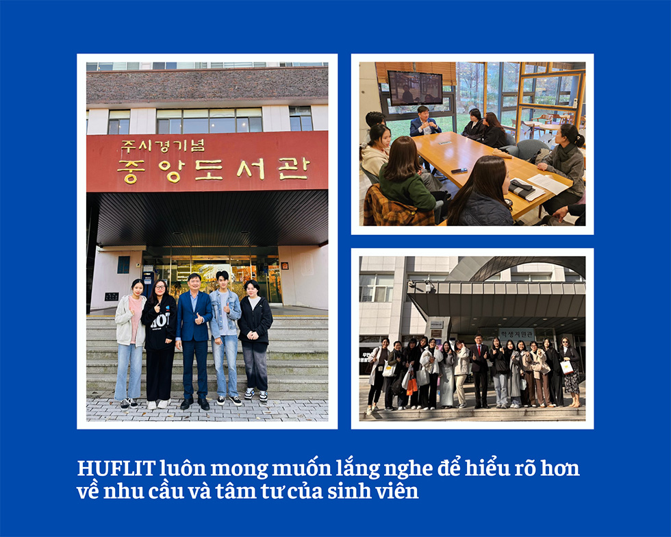 Hiệu trưởng HUFLIT ký kết MOU và thăm sinh viên trao đổi cùng các trường ĐH tại Hàn Quốc - ảnh 2