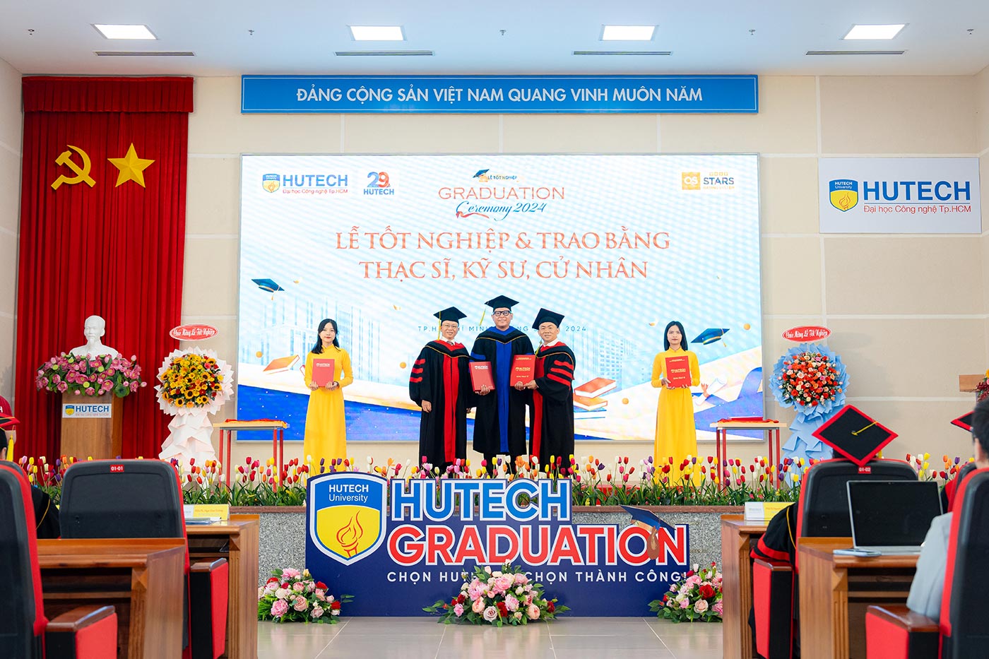 HUTECH khai giảng khóa đào tạo thạc sĩ, tiến sĩ đợt 1 - năm 2024 - ảnh 6