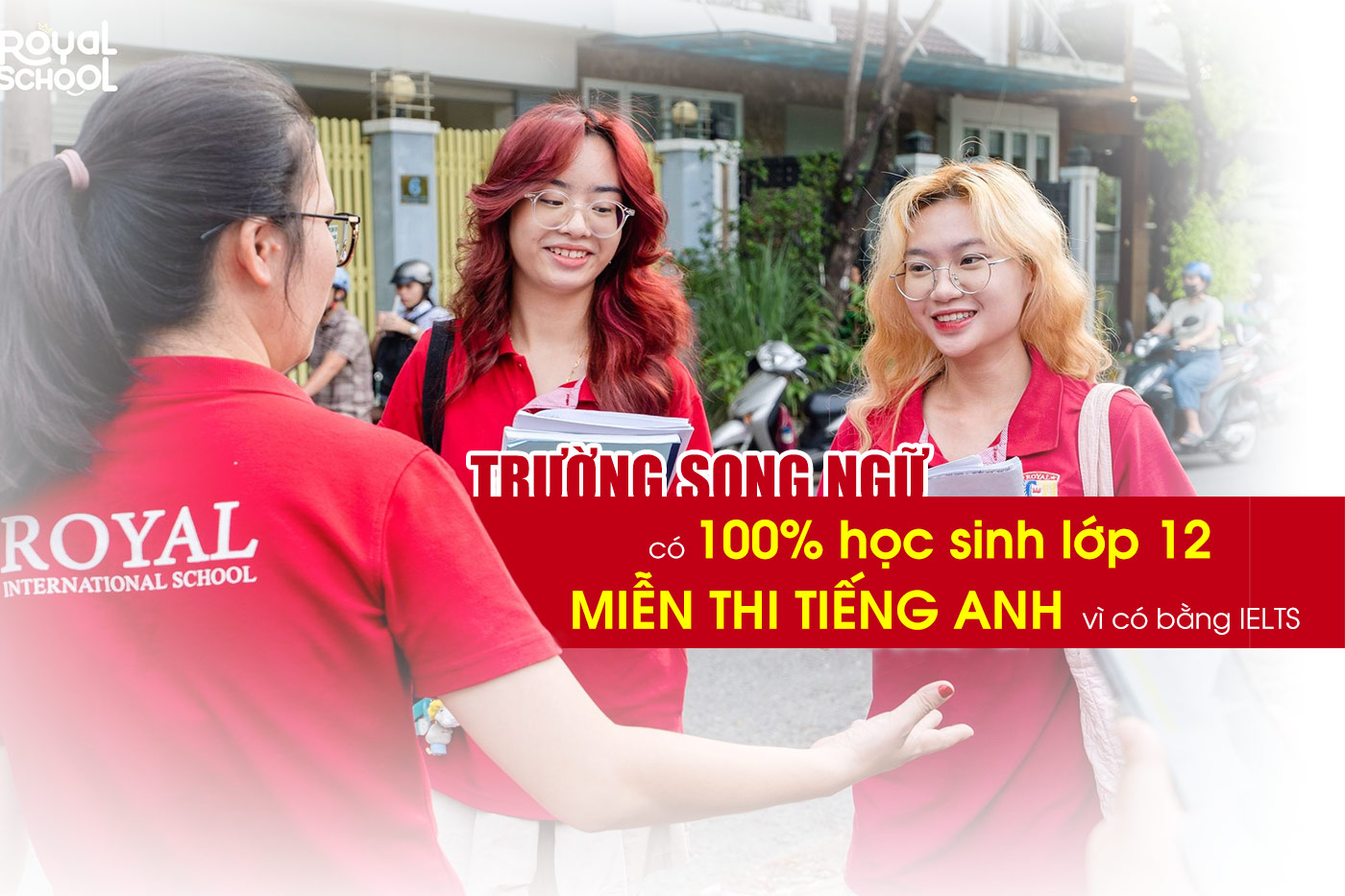 Trường song ngữ có 100% học sinh lớp 12 miễn thi tiếng Anh vì có bằng IELTS - ảnh 1