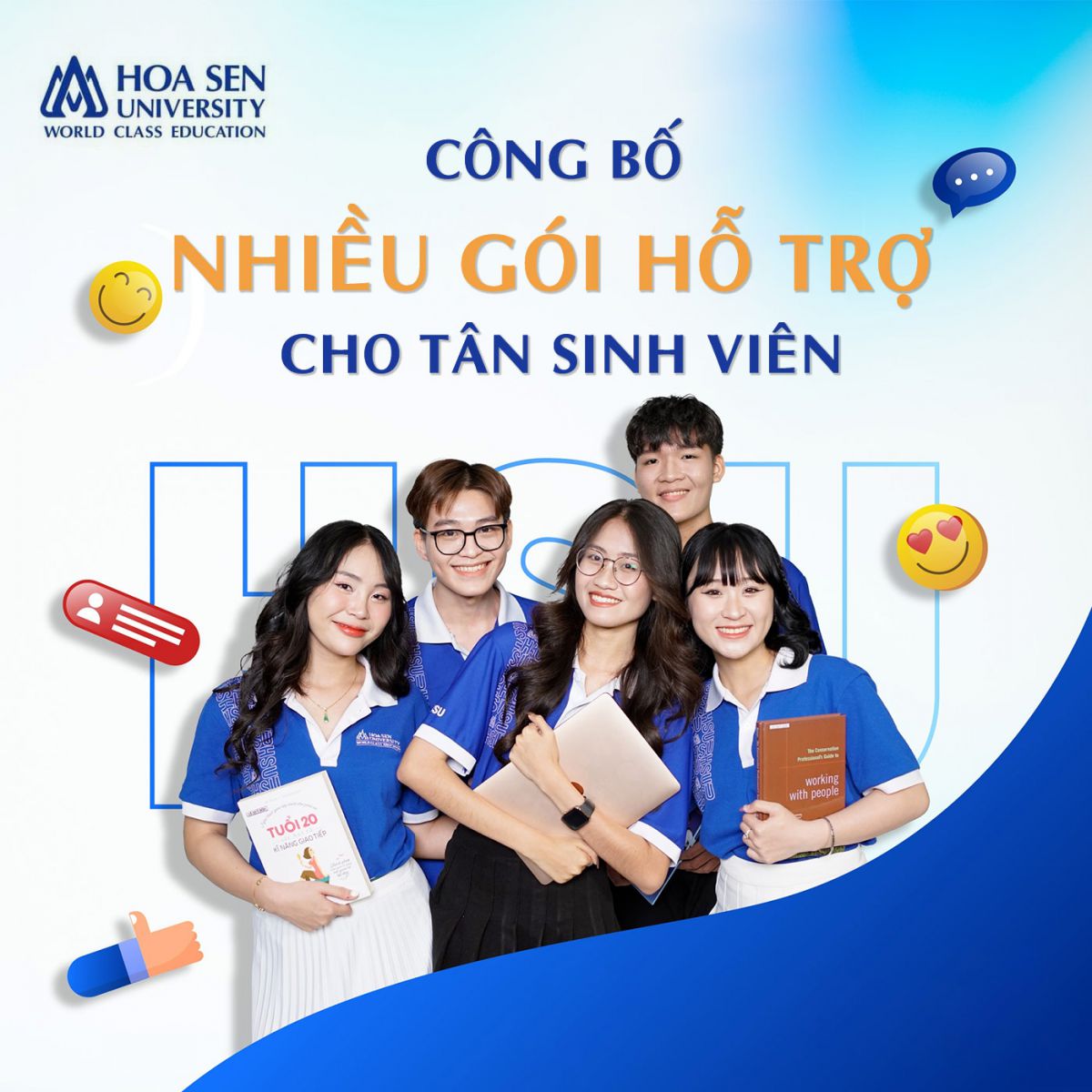 Đại học Hoa Sen công bố nhiều gói hỗ trợ cho tân sinh viên