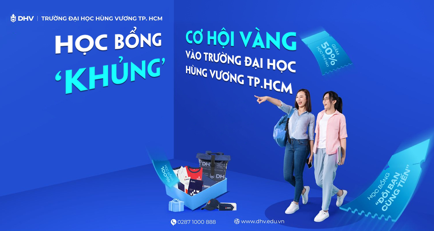 Học bổng khủng, cơ hội vàng vào Trường Đại học Hùng Vương TP.HCM - ảnh 1