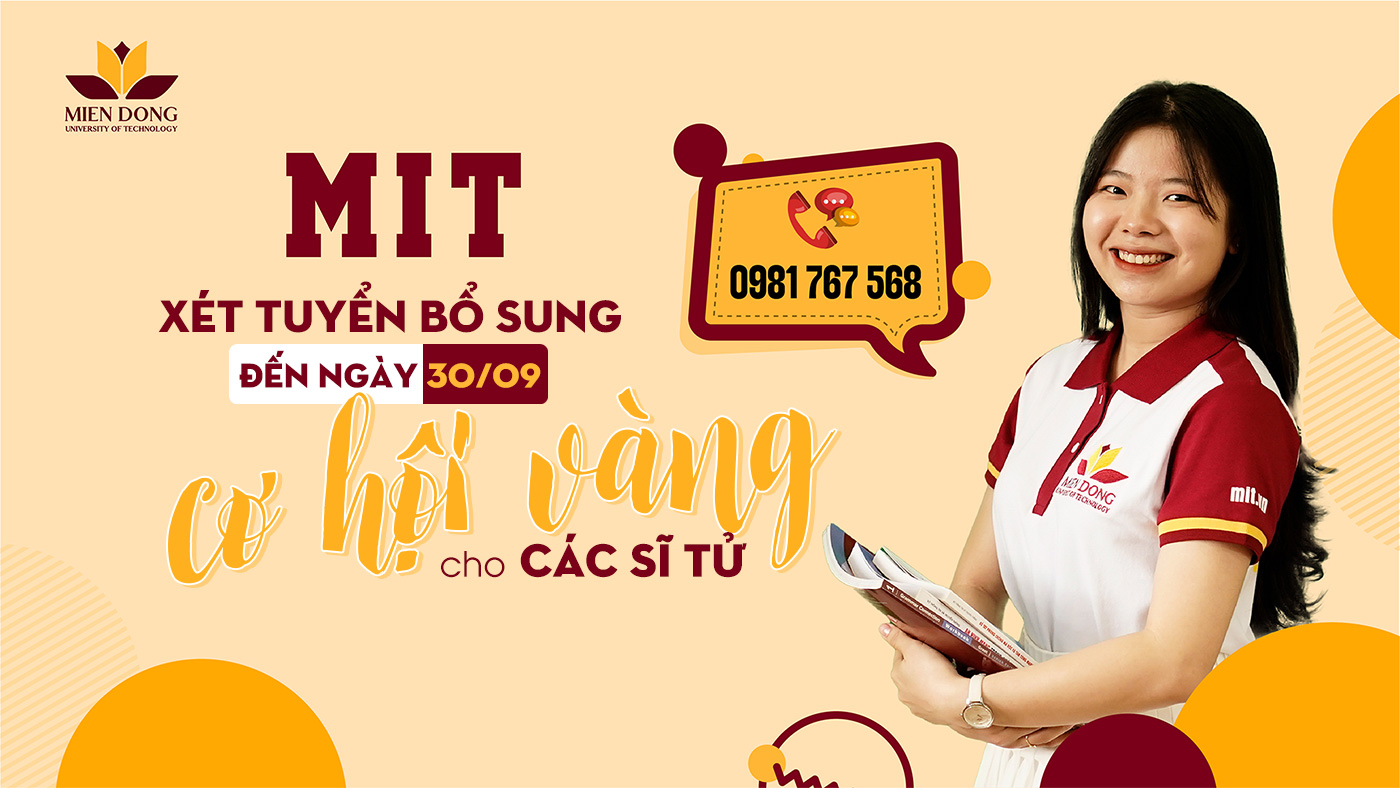 MIT xét tuyển bổ sung đến ngày 30/09 - cơ hội vàng cho các sĩ tử! - ảnh 1